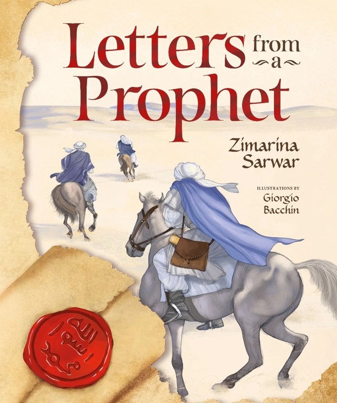 Letters from a Prophet by Zimarina Sarwar – Hardback cover