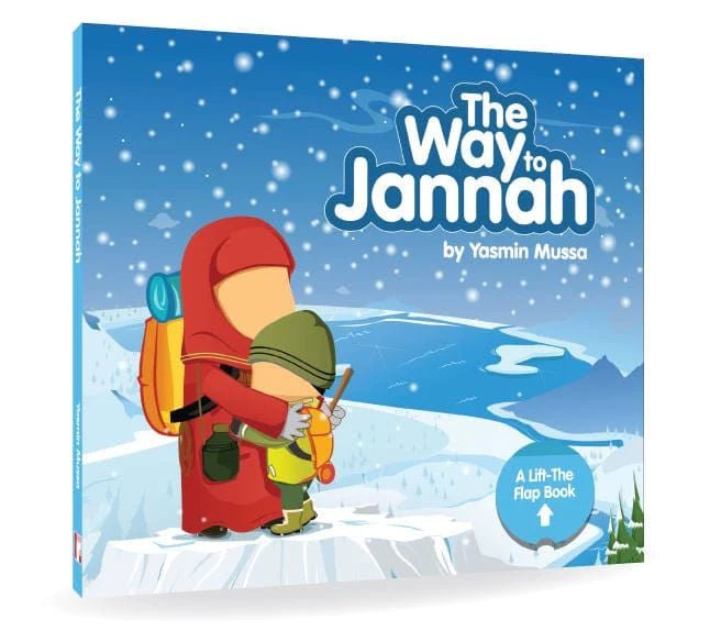 The Way to Jannah by Yasmin Mussa – Lift-the-flap board book cover