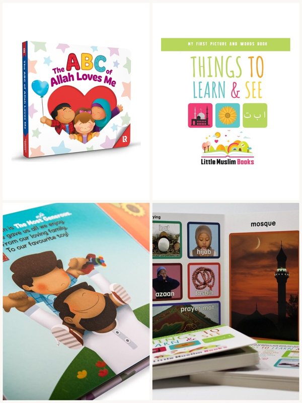 Toddler board book pair
