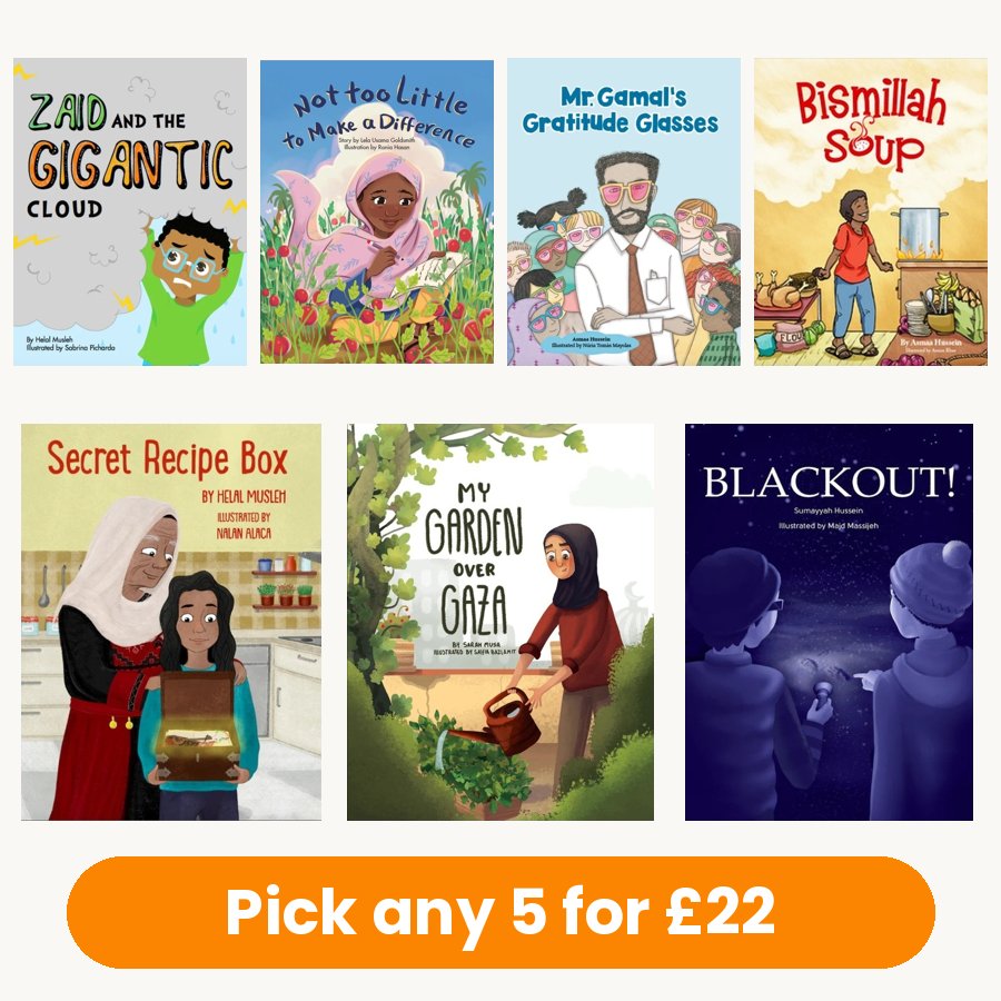Pick Any 5 – Ruqaya's Bookshelf Box