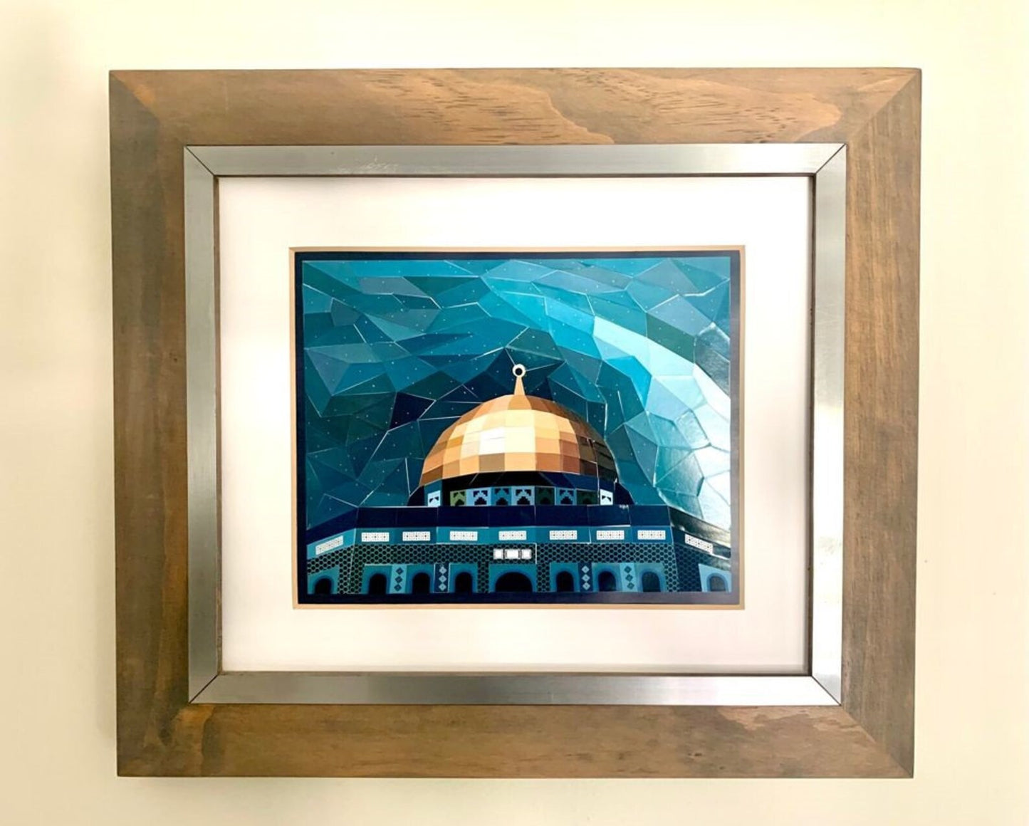 Mosque Art Paint by Sticker Set – Al-Aqsa